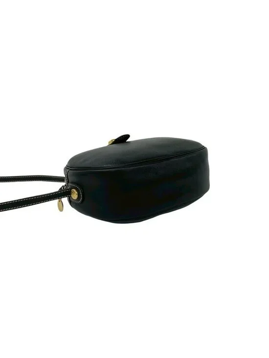 Dior Box Vintage CD Logo Leather Mini Shoulder Bag Pochette Black - Picture 7 of 10